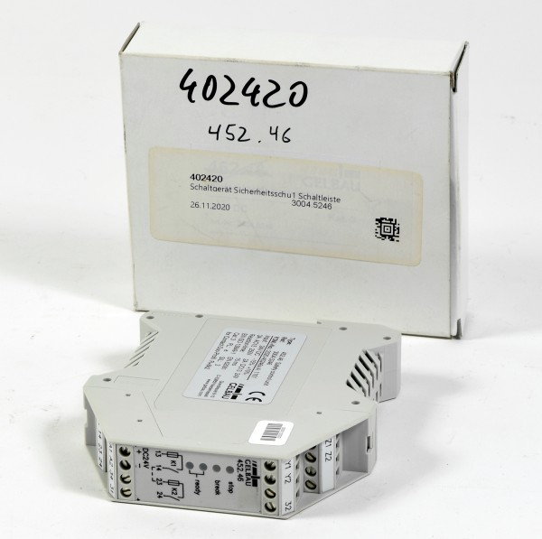 Gelbau Safety Control Unit, 452.46, 452.46 Art.Nr.:3004.5246