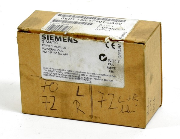 Siemens Simatic S7 ET200S, 6ES7 138-4CF01-0AB0, 6ES7138-4CF01-0AB0