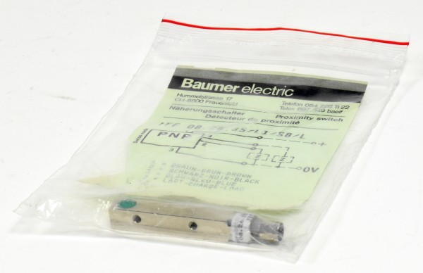 Baumer Induktiver Sensor, IFF08.26.35/L1/S8/L