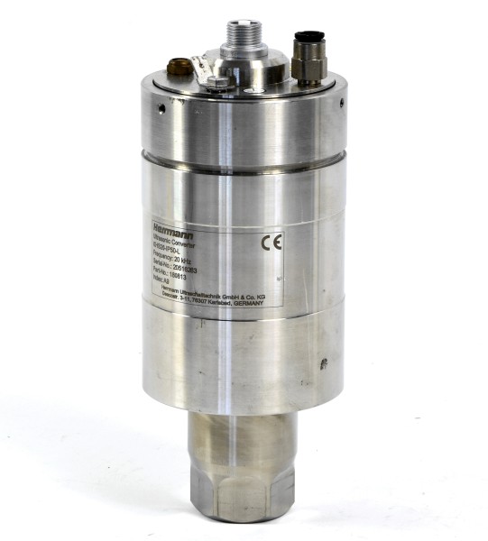 Herrmann Ultrasonic Converter, KHS20-IP50-L, 20kHz, 180813