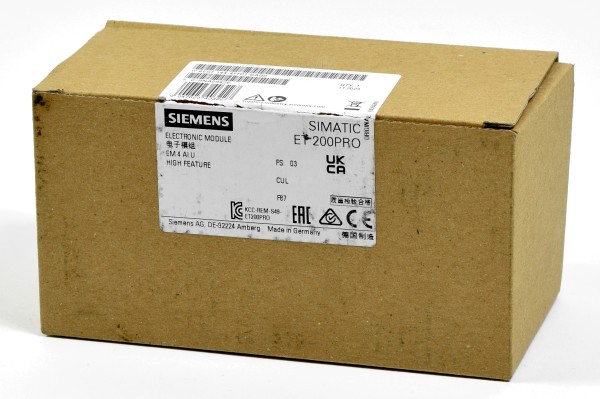 Siemens Simatic S7 EM4 AI U, 6ES7 144-4FF01-0AB0, 6ES7144-4FF01-0AB0