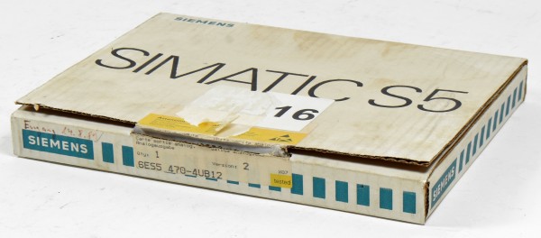 Siemens Simatic S5 Analog OUT, 6ES5 470-4UB12, 6ES5470-4UB12