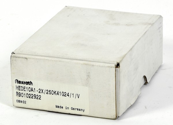 Rexroth Hydraulics Druckschalter, HEDE10A1-20/250K41G24/1/V , R901022922