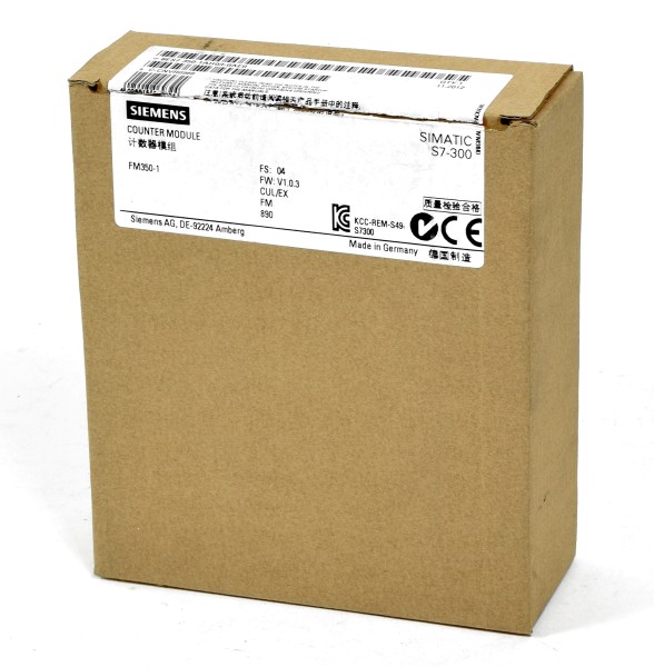 Siemens Simatic S7 FM350, 6ES7 350-1AH03-0AE0, 6ES7350-1AH03-0AE0, FS:04