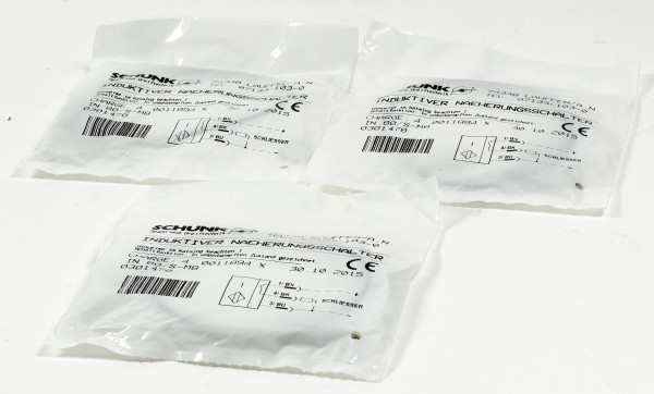 Schunk Induktiver Näherungsschalter, IN 80/S-M8, 0301478, (3Stk./pcs.)