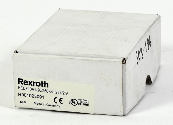 Rexroth Hydraulics Druckschalter, HEDE10A1-20/250K41G24/2/V , R901023091