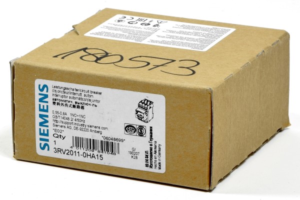 Siemens Leistungsschalter, 3RV2011-0HA15