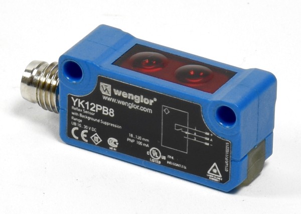 Wenglor Reflex Sensor, YK12PB8