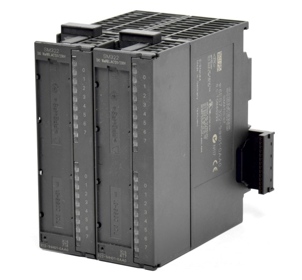 2x Siemens Simatic S7 Relay OUT, 6ES7 322-1HH01-0AA0, 6ES7322-1HH01-0AA0