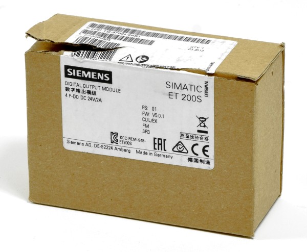 Siemens Simatic S7 Digital OUT, 6ES7 138-4FB04-0AB0, 6ES7138-4FB04-0AB0, FS:01
