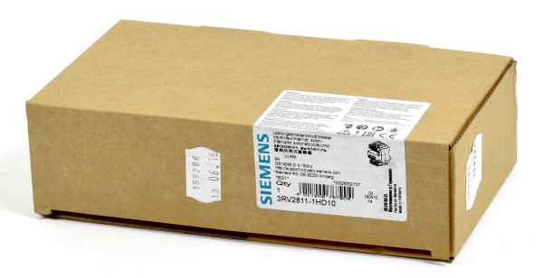 Siemens Leistungsschalter, 3RV2811-1HD10, 3RV2 811-1HD10