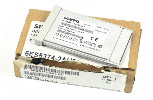 Siemens Simatic S5 Memory Card,6ES5 374-2AH21,6ES5374-2AH21