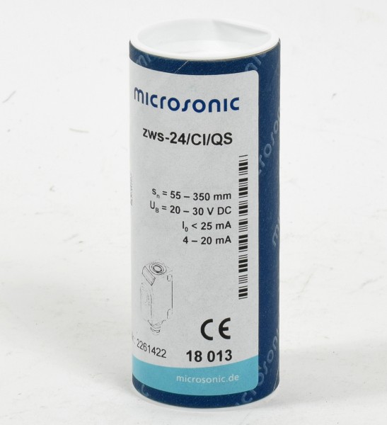 Microsonic Ultraschallsensor, ZWS-24/CI/QS