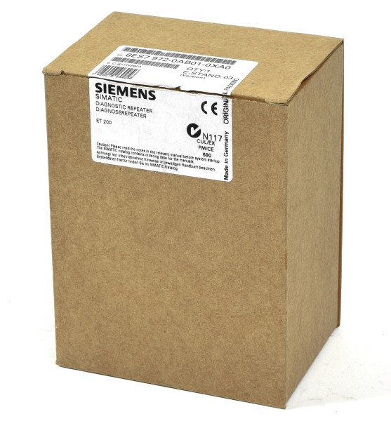 Siemens Simatic S7 Repeater ET200, 6ES7 972-0AB01-0XA0, 6ES7972-0AB01-0XA0