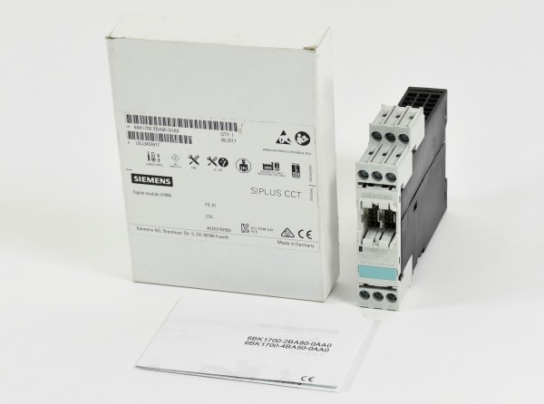 Siemens Siplus CCT DM6 Digitalmodul,6BK1 700-2BA80-0AA0,6BK1700-2BA80-0AA0