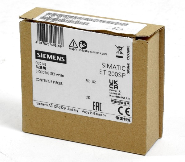 Siemens S7 ET200SP E-CODING set 5pcs, 6ES7 193-6EF00-1AA0, 6ES7193-6EF00-1AA0