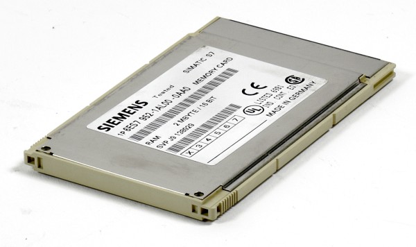 Siemens Simatic S7 Memory Card,6ES7 952-1AL00-0AA0,6ES7952-1AL00-0AA0,E:02