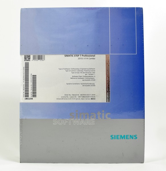 Siemens STEP 7 Professional 2010/V14 Combo, 6ES7810-5CC11-0YX5