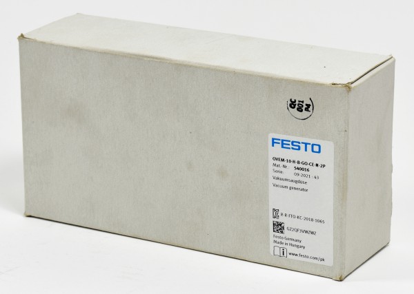 Festo Vakuumsaugdüse, OVEM-10-H-B-GO-CE-N-2P, 540016