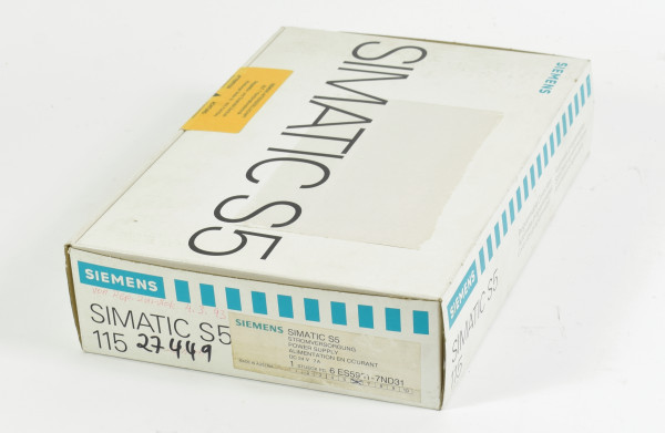 Siemens Simatic S5 PS951,6ES5 951-7ND31,6ES5951-7ND31,E:06