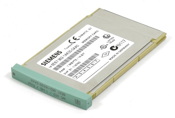 Siemens Simatic S7 Memory Card,6ES7 952-1AK00-0AA0,6ES7952-1AK00-0AA0