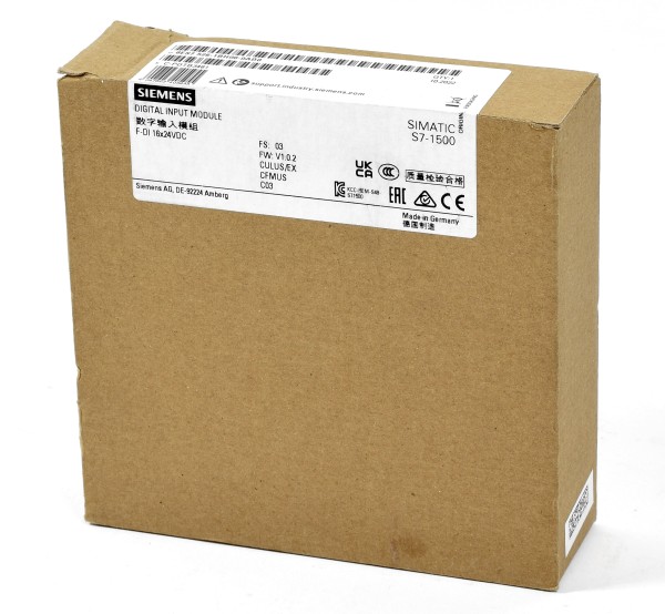 Siemens Simatic S7-1500 F-DI Digital IN,6ES7 526-1BH00-0AB0,6ES7526-1BH00-0AB0