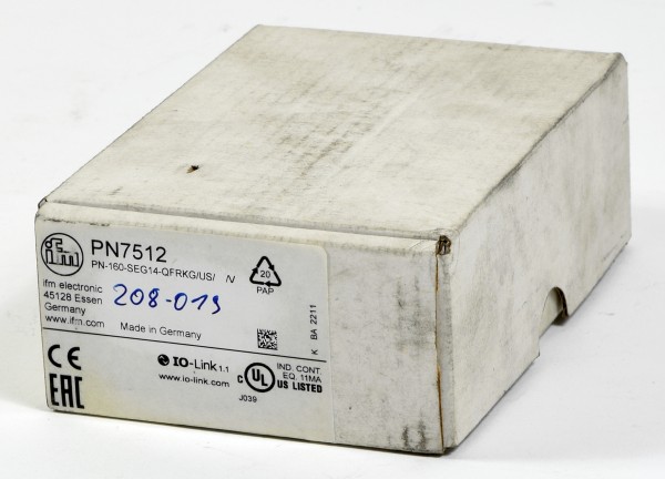 ifm efector pressure sensor, Drucksensor, PN7512, PN-160-SEG14-QFRKG/US/ /V