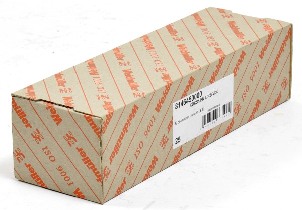 Weidmüller Sicherungsklemme, KDKS1/EN LD 24VDC, 8146450000, (QTY:25)