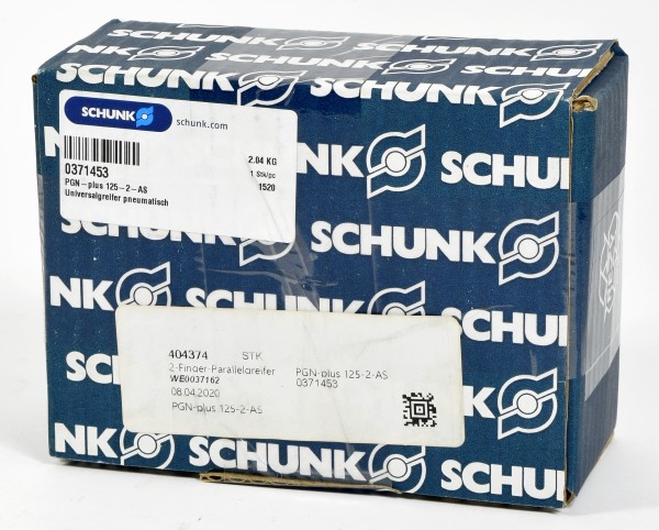Schunk 2-Finger-Parallelgreifer, PGN-plus125-2-AS, 0371453