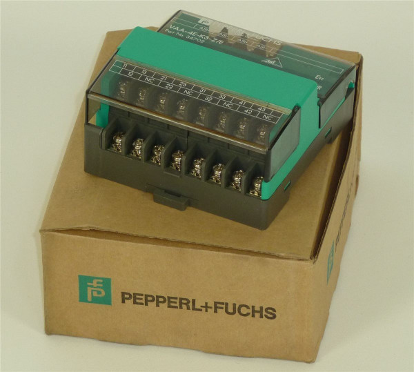 Pepperl + Fuchs AS-Interface-Sensor-/Aktuatormodul,VAA-4E-K3-Z/E,34702