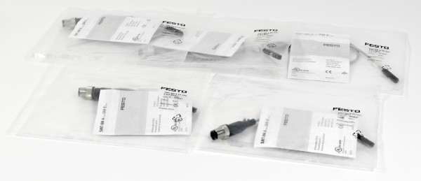 Festo Näherungsschalter, SMT-8M-A-PS-24V-E-0,3-M12, 574337, (5Stk./pcs.)