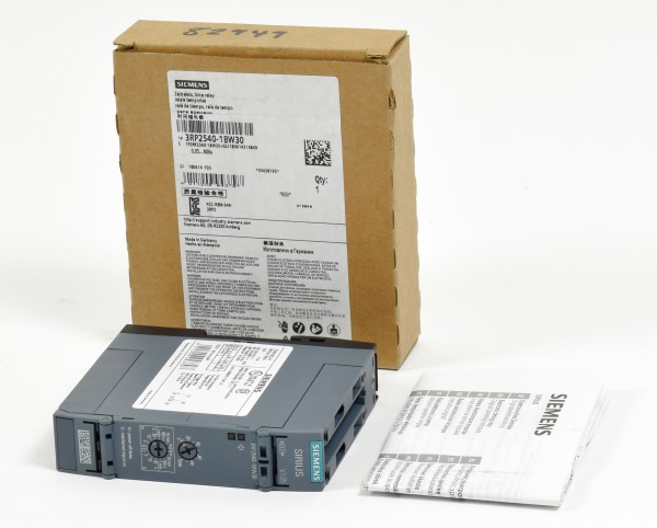 Siemens Sirius Zeitrelais,3RP2540-1BW30,3RP2 540-1BW30