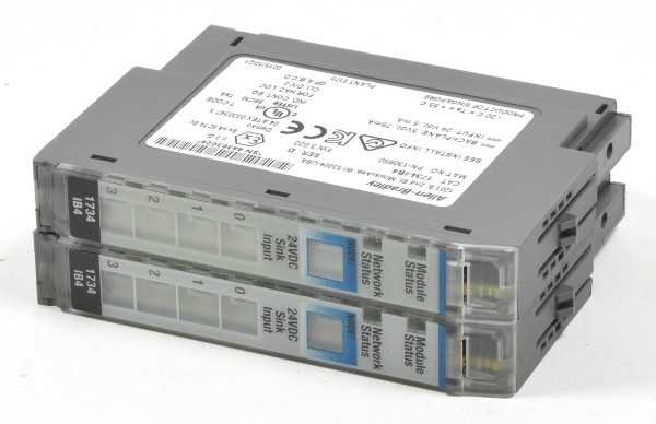 2 x Allen-Bradley Input Module, CAT1734-IB4, 1734-IB4