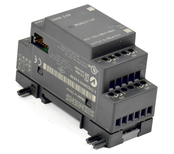 Siemens LOGO! Relay IN/OUT DM8 24R,6ED1 055-1HB00-0BA0,6ED1055-1HB00-0BA0