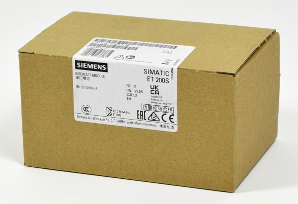 Siemens Simatic S7 ET200S IM151-3, 6ES7 151-3BA23-0AB0, 6ES7151-3BA23-0AB0