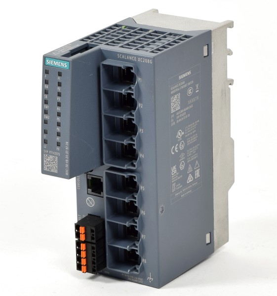 Siemens Simatic S7 Scalance X208G, 6GK5208-0GA00-2AC2, 6GK5 208-0GA00-2AC2