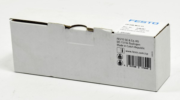 Festo Input/Output module, CP-E08-M12-CL, 538787