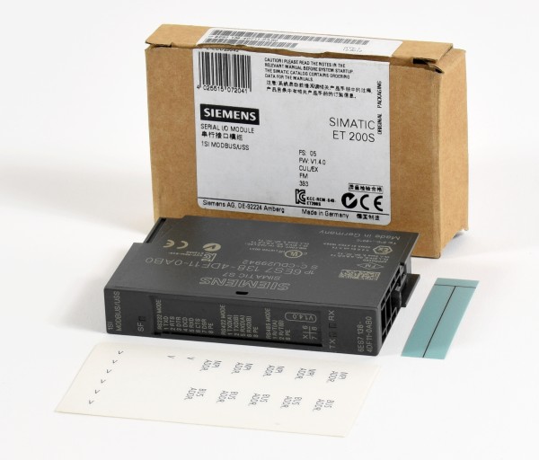 Siemens Simatic S7 ET200S Serial I/O Module, 6ES7 138-4DF11-0AB0, 6ES7138-4DF11-0AB0