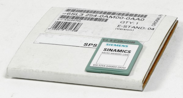 2x Siemens Sinamics MMC, 6SL3254-0AM00-0AA0, 6SL3 254-0AM00-0AA0, E:04