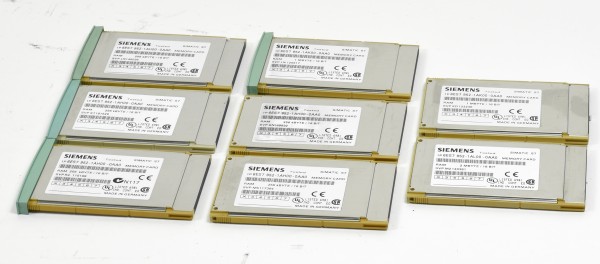 8xSiemens Simatic S7 Memory Card,6ES7 952-1AK00-0AA0,6ES7 952-1AH00-0AA0