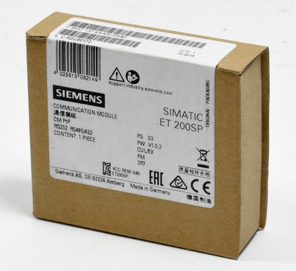 Siemens Simatic S7 ET200SP CM PtP,6ES7 137-6AA00-0BA0,6ES7137-6AA00-0BA0