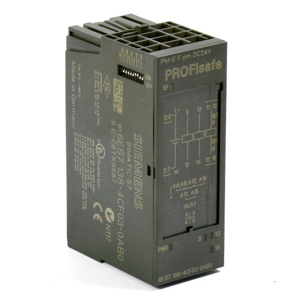 Siemens Simatic S7 ET200S, 6ES7 138-4CF03-0AB0, 6ES7138-4CF03-0AB0