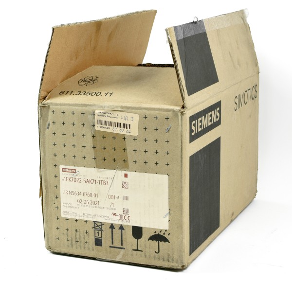 Siemens Simotics 3 ~ Servomotor, 1FK7022-5AK71-1TB3