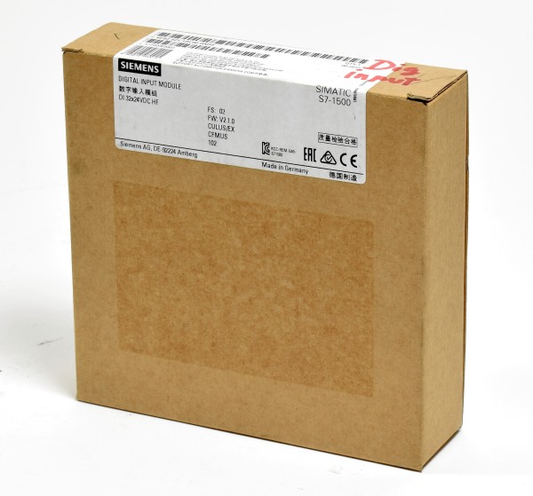 Siemens Simatic S7-1500 Digital,6ES7 521-1BL00-0AB0,6ES7521-1BL00-0AB0,FS:02