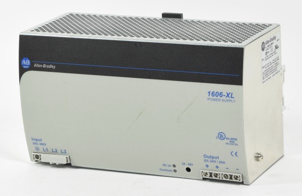 Allen Bradley Power Supply, 1606-XL, 1606-XL480E-3