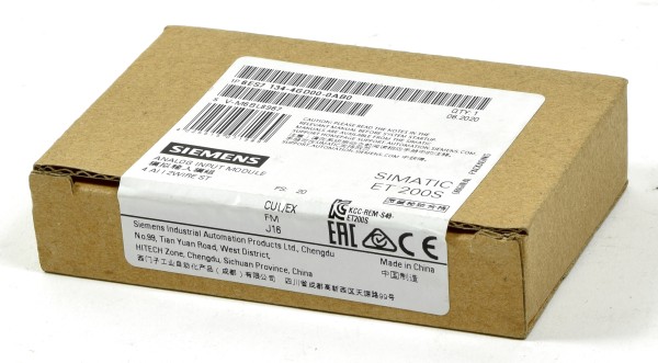 Siemens Simatic S7 Analog Input, 6ES7 134-4GD00-0AB0, 6ES7134-4GD00-0AB0, FS:20