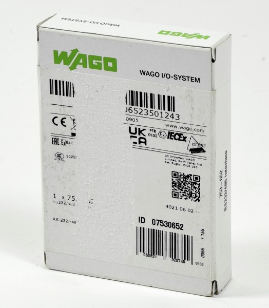 Wago I/O System RS232/485 Interface, 753-652