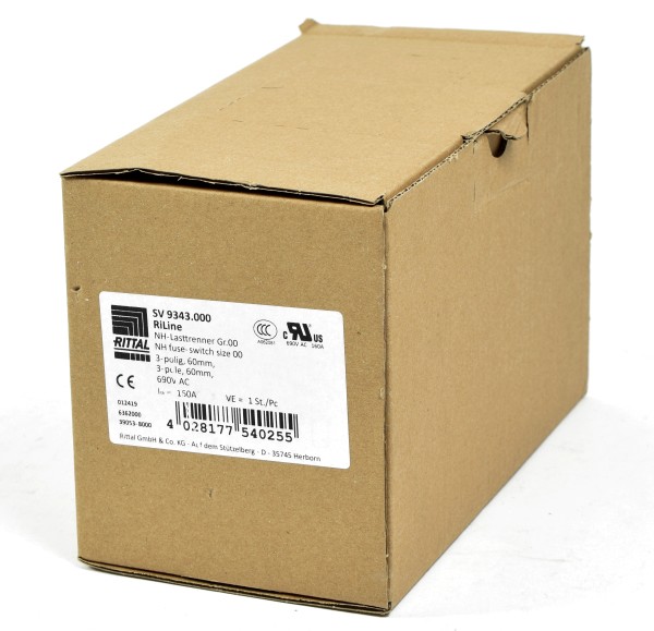 Rittal NH-Sicherungs-Lasttrenner Gr.00, SV9343.000