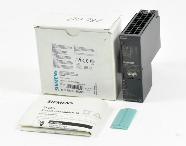 Siemens Siguard Power-Modul,3RK1903-1BC00,3RK1 903-1BC00