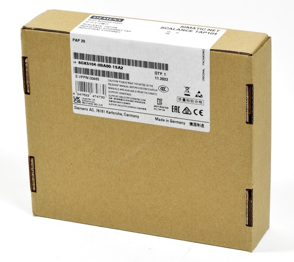 Siemens Simatic Scalance TAP104, 6GK5104-0BA00-1SA2, 6GK5 104-0BA00-1SA2